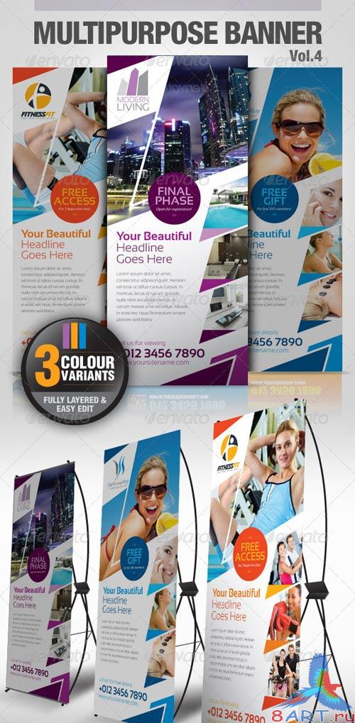 GraphicRiver Multipurpose Banner Vol.4