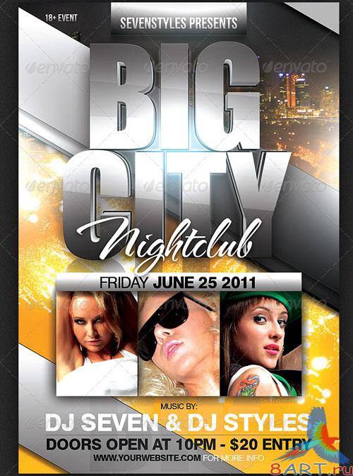 GraphicRiver Big City Flyer Template