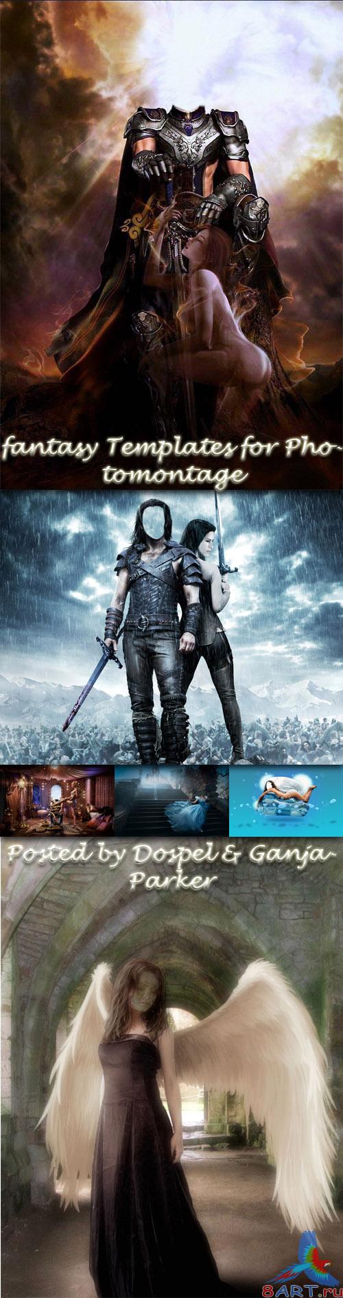 Fantasy Templates for Photomontage #1 Fantasy Templates for Photomontage #1