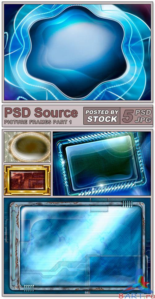 PSD Source - Picture Frames (PART 1) PSD Source - Picture Frames (PART 1)
