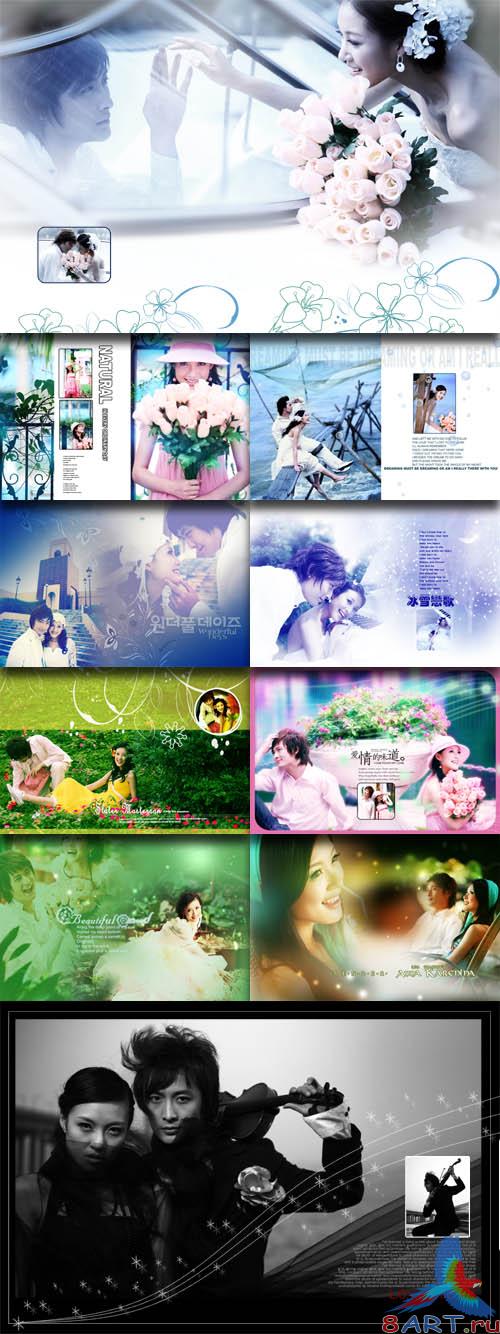 PhotoTemplates - Wedding Collection Vol.9 (77520)