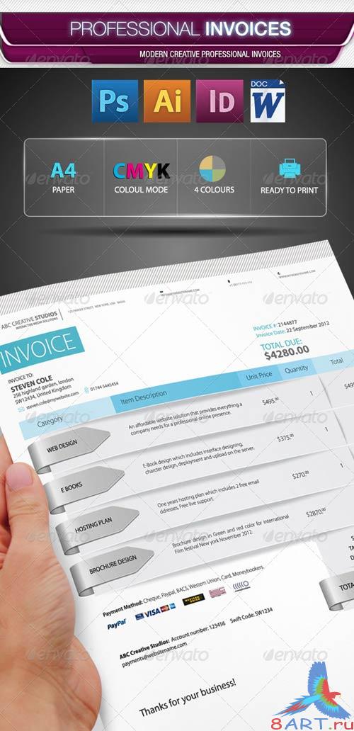 GraphicRiver Professional Invoice Pack