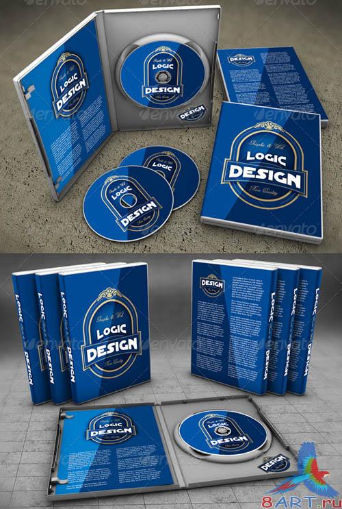 GraphicRiver DVD Case Mock Up GraphicRiver DVD Case Mock Up