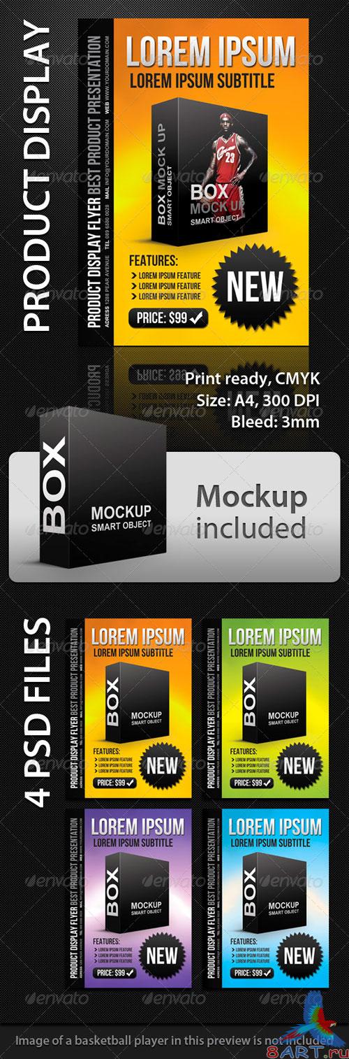 GraphicRiver - Product Display A4 Flyer GraphicRiver - Product Display A4 Flyer