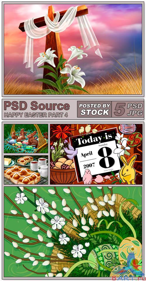 PSD Source - Happy Easter 4 PSD Source - Happy Easter 4