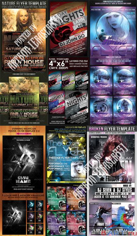 GraphicRiver Flyers Templates Pack 11 - REUPLOAD