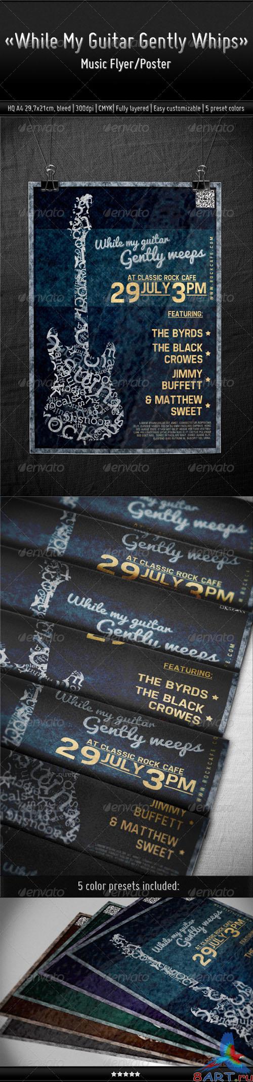 GraphicRiver - While My Guitar Gently Whips - Rock Music 2723541