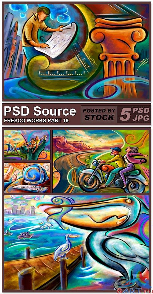 PSD Source - Fresco works 19 PSD Source - Fresco works 19