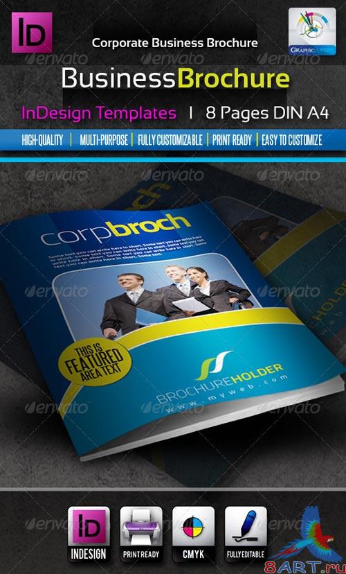 GraphicRiver Corporate Business InDesign Brochure 8pages