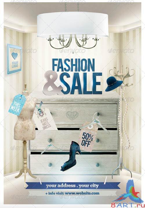 GraphicRiver Fashion & Sale Flyer Template