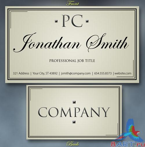 PSD Template - Business Card v4