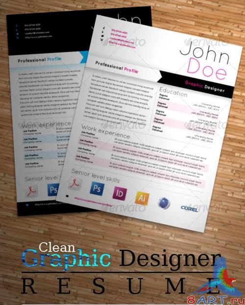 GraphicRiver Graphic Designer Resume