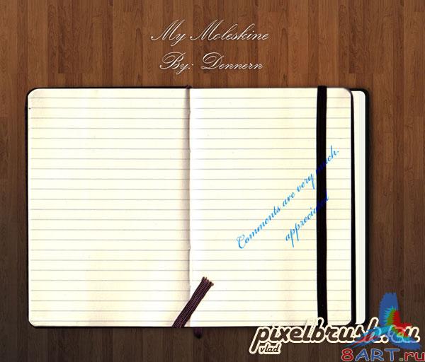 My Moleskine by Dennern -     Photoshop