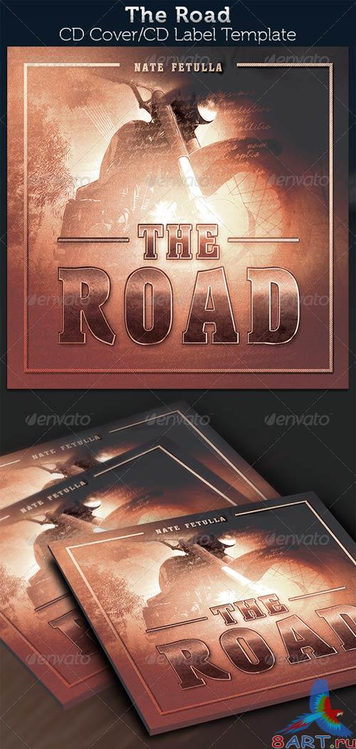 GraphicRiver The Road: CD Cover Artwork Template