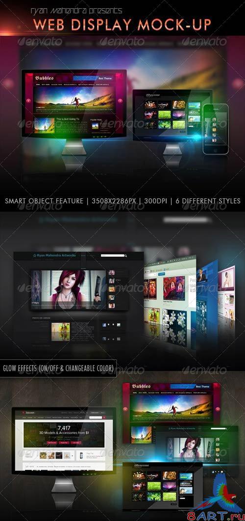 GraphicRiver Web Display Mock-Up