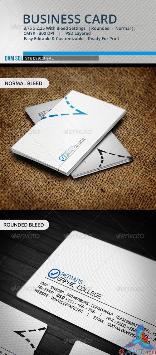 GraphicRiver Corporates Business Card V9