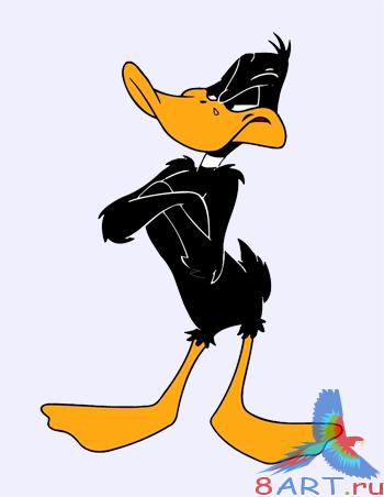 Daffy Duck-PSD Daffy Duck-PSD