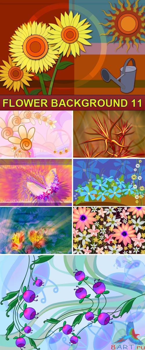 PSD Source - Flower background 11 PSD Source - Flower background 11