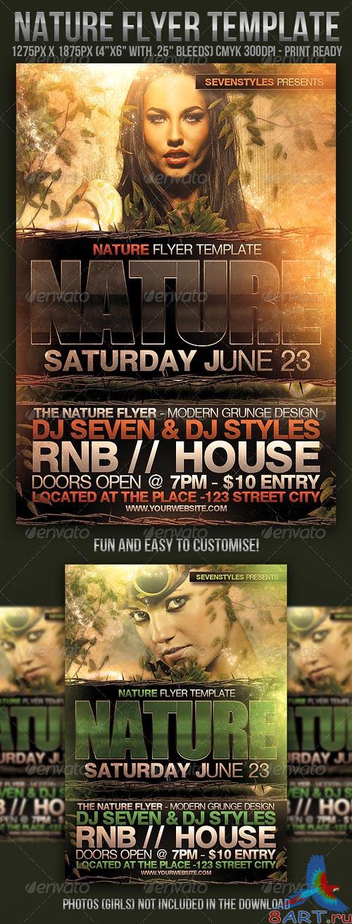 GraphicRiver - Nature Flyer Template GraphicRiver - Nature Flyer Template