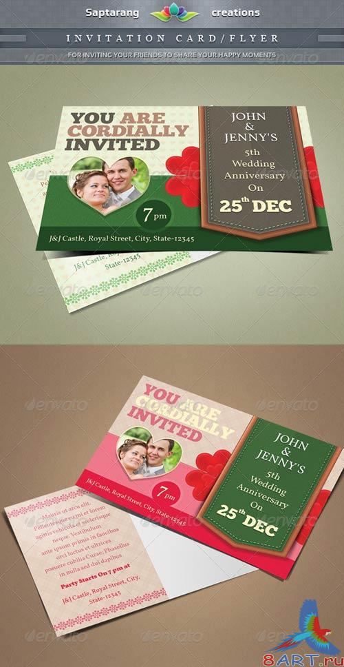 GraphicRiver Invitation Postcard/Flyer