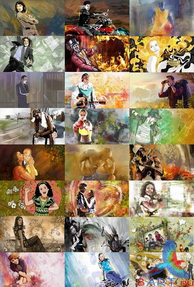 PSD Layered Pictures - People 2