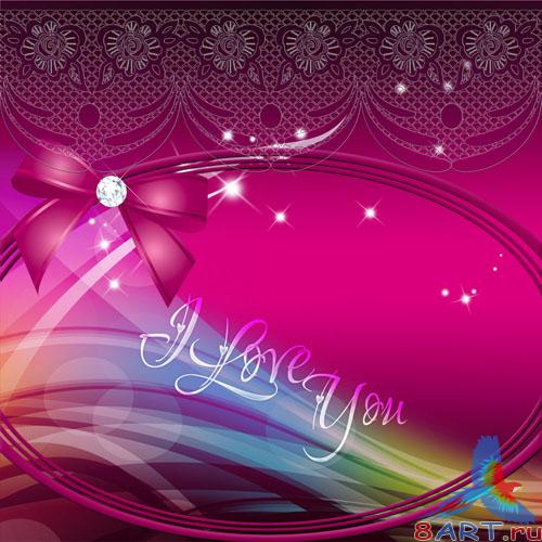 PSD Template - Purple Love