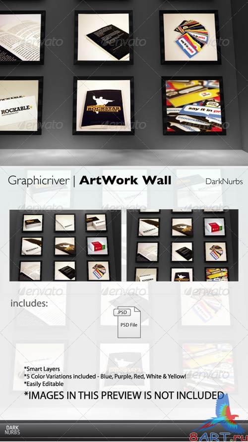 GraphicRiver ArtWork Wall Template