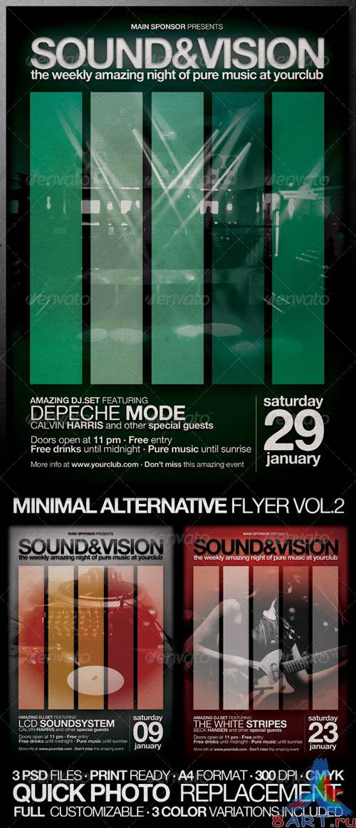 Minimal Alternative Flyer/Poster Vol.2 Minimal Alternative Flyer/Poster Vol.2