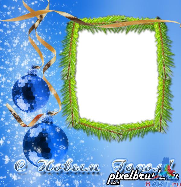 New Year Photo Frame (Part 3) -       Photoshop