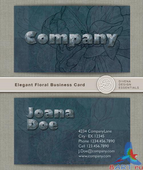 Floral Business Card