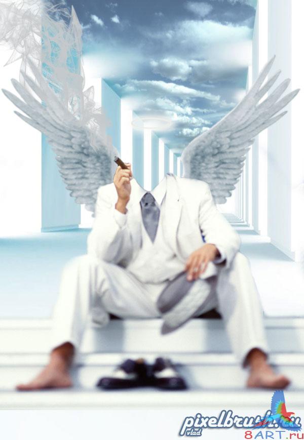 Angel Man -  (      Photoshop)