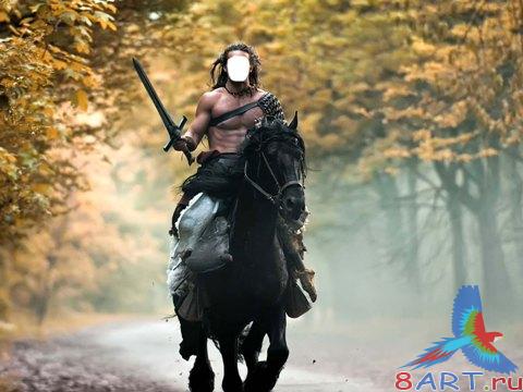 Шаблон с целью фото Конан разрушитель Шаблон с целью фото Конан разрушитель