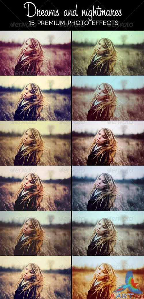 GraphicRiver Dreams and Nightmares - 15 Premium Photo Effects