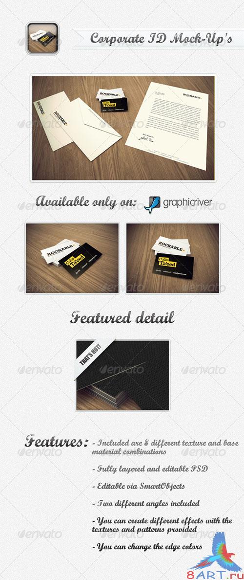 GraphicRiver Corporate ID Mock-Ups Template