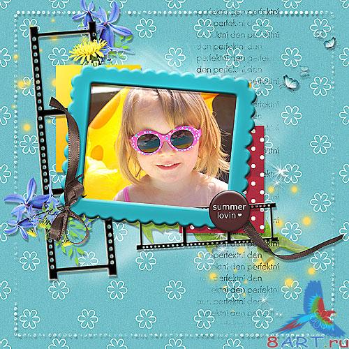 Летний Скрап-набор Fun in the sun Летний Скрап-набор Fun in the sun