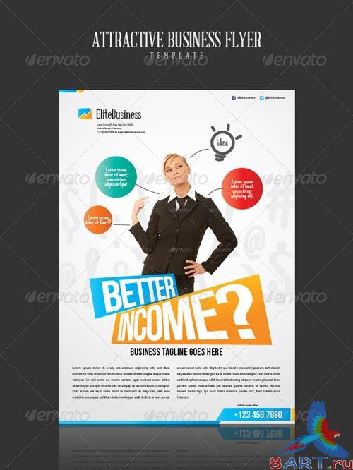 GraphicRiver Attractive Business Flyer Template