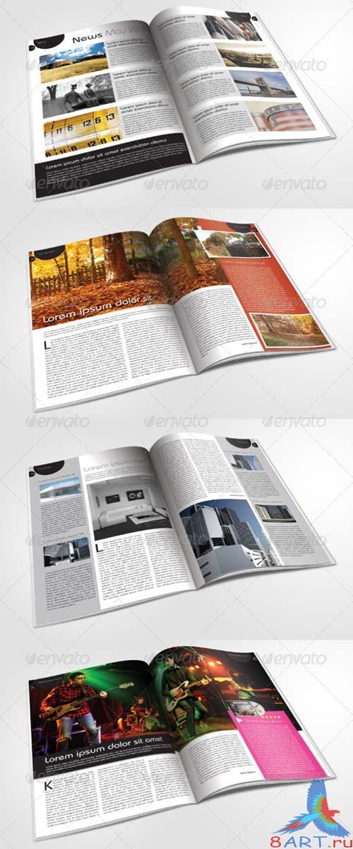 GraphicRiver 24 Pages Magazine Template in A4 Format GraphicRiver 24 Pages Magazine Template in A4 Format