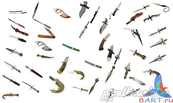 Knifes -  (    Photoshop)