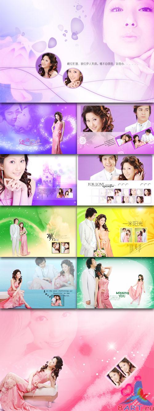 PhotoTemplates - Wedding Collection Vol.6 (77516)