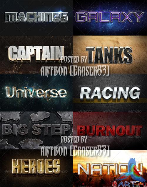 GraphicRiver Dimensions - Premium 3D Styles Vol.1 GraphicRiver Dimensions - Premium 3D Styles Vol.1