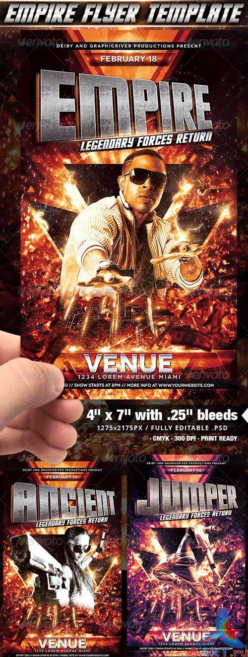 GraphicRiver Empire Flyer Template