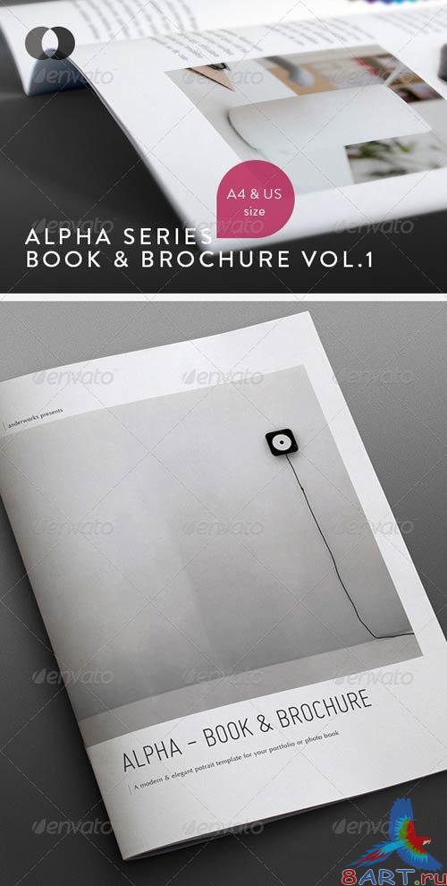 GraphicRiver Book & Brochure - Alpha Series Vol.1