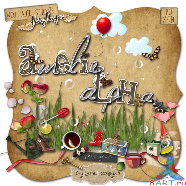 Скрап-набор Amelie Скрап-набор Amelie