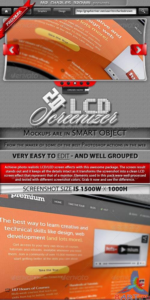 GraphicRiver Real 2D LCD Screenizer