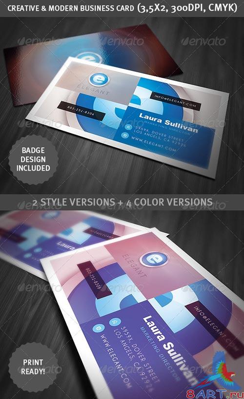 GraphicRiver Creative & Modern Business Card