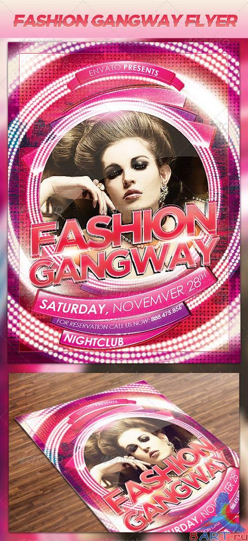 GraphicRiver Fashion Gangway Flyer