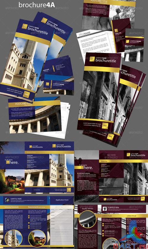 Brochure Set Series 4 - GraphicRiver Brochure Set Series 4 - GraphicRiver
