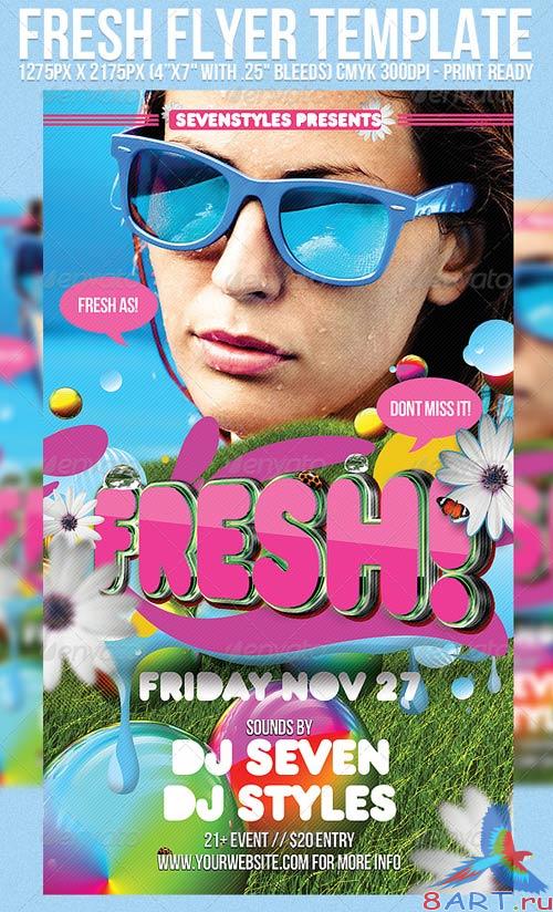 GraphicRiver Fresh Flyer Template