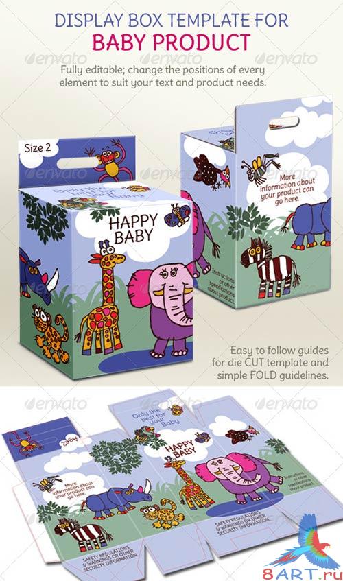 GraphicRiver Baby Product Box; Children's Illustrations