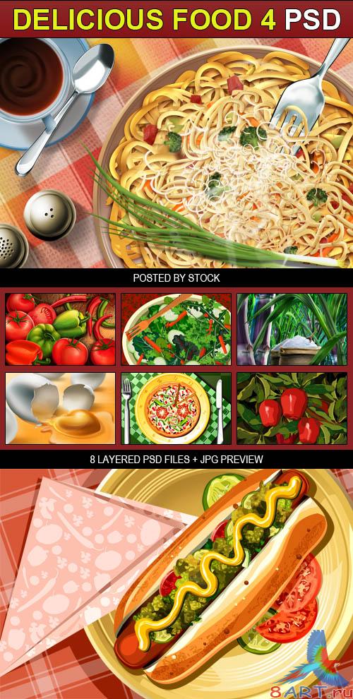 PSD Source - Delicious food 4 PSD Source - Delicious food 4
